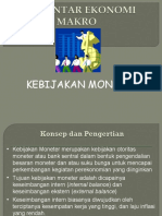 Materi Kebijakan Moneter 1