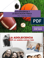 Adolescencia y educación física: cambios físicos y desarrollo