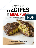 30 Days of Recipes and Meal Plans