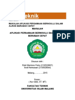 Makalah Persamaan Bernoulli