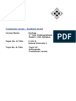 Crustaceae Larval Forms PDF