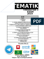 Maths F3 KSSM 2019