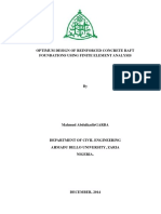 OPTIMUM DESIGN OF REINFORCED CONCRETE RAFT FOUNDATIONS USING% ANALYSIS.pdf