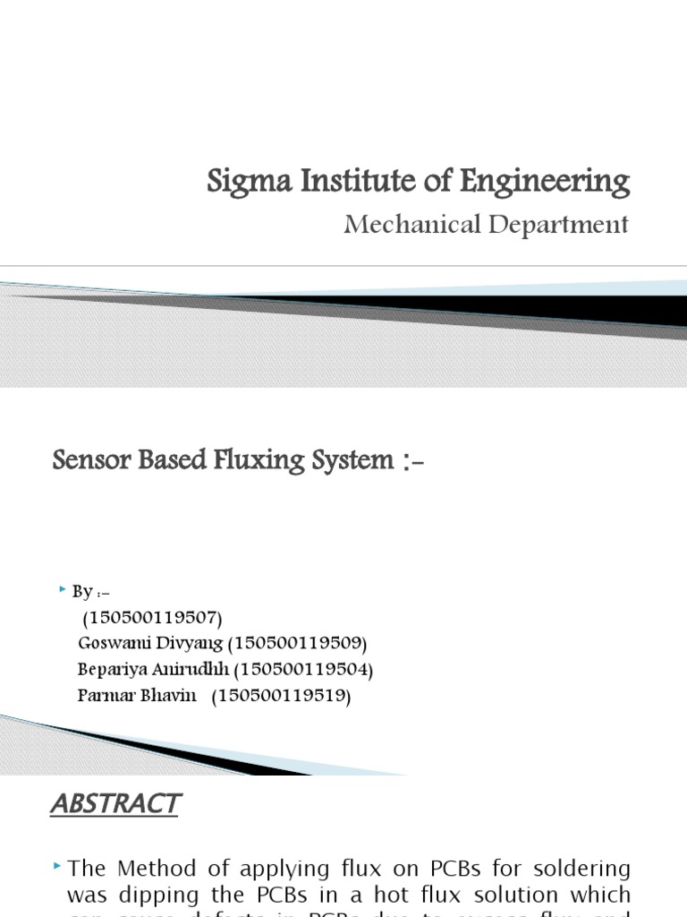 Flux | PDF | Printed Circuit Board | Electric Motor