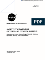 Safety Standard For Oxygen and Oxygen Systems