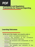 Conceptual and Regulatory Frameworks For Financial Reporting