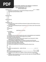 Wt Languages Model Papers Book 1