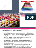 Advertising and Merchandising