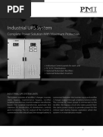 1 - Industrial UPS System - PMI PDF