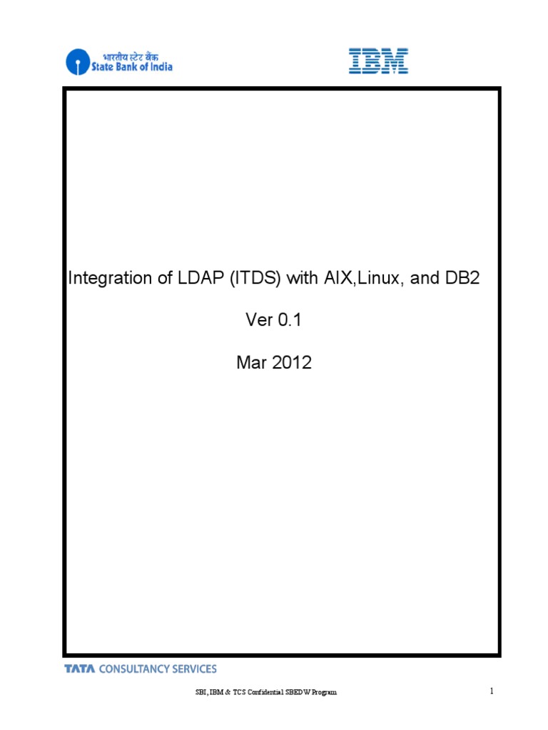 LDAP Integration for AIX and DB2 | PDF | Operating System | System Software