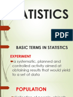 STATISTICS