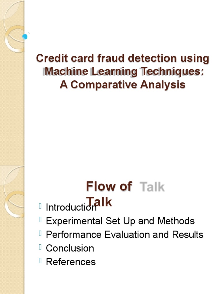 Credit Card Fraud Detection Using Machine Learning Techniques: A ...