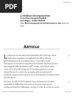 La résilience des organisations 