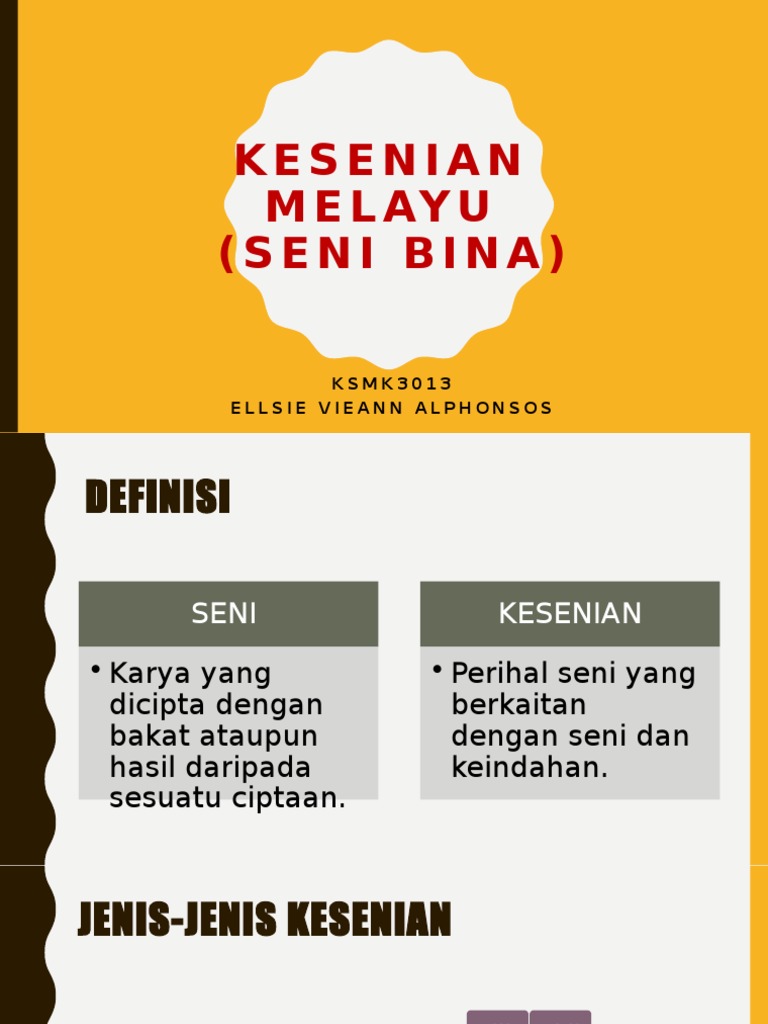 KSMK3013 (Seni Bina) | PDF