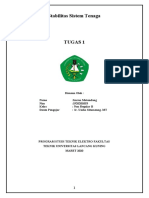 Tugas 1 Stabilitas Sistem Tenaga - Imran Matondang (1920201053)