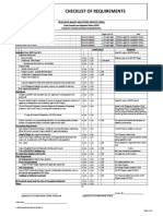 Checklist of Requirements: Resource-Based Industries Service (Rbis)