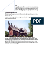 Arsitektur Tradisional Minangkabau