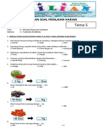 Soal Tematik Kelas 2 SD Tema 6 Subtema 3 Tumbuhan Dii Sekitarku Dan Kunci Jawaban - WWW - Bimbelbrilian