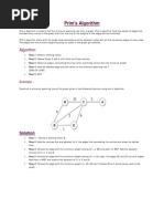 Prim and Krushkal Algorithm