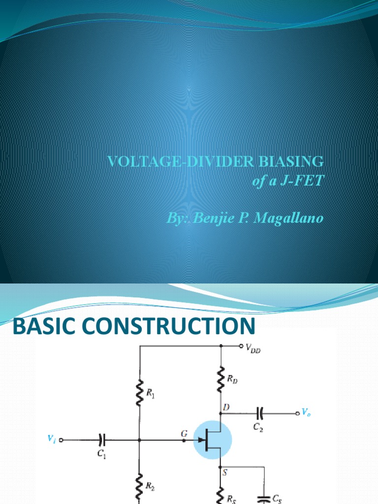 VOLTAGE-DIVIDER BIASING - Benjie P. Magallano | PDF | Science & Mathematics