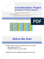 The Protocol Informatics Project: Automating Network Protocol Analysis