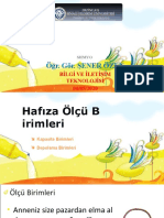 2-4-Hafiza Olcu Birimleri