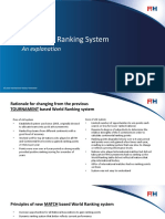 FIH World Ranking System: An Explanation