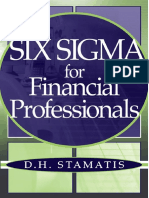 Six Sigma For Financial Professionals PDF