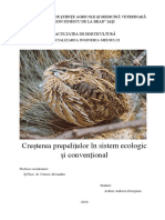 Tehnologii Ecologice in Cresterea Animalelor PDF