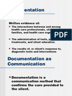 Documentation: Written Evidence of