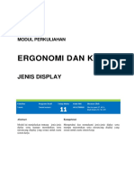 Modul Ergonomi Dan K3 (TM11)