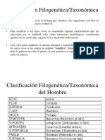 Clasificación Filogenética - Taxonómica - 5 Reinos