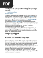 Programming Languages