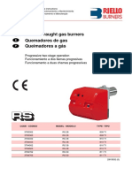 Forced Draught Gas Burners Quemadores de Gas Queimadores A Gás