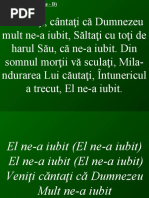 012-Veniti cantati ca Dumnezeu