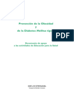 Prevención de La Obesidad y La DMT2