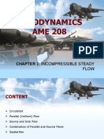 Aerodynamics AME 208: Chapter 3: Incompressible Steady