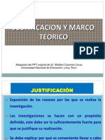 Justificacion y Marco Teórico