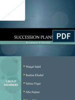 Plan for future leadership with succession planning