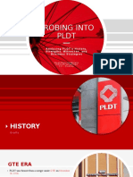 Probing Into PLDT: Analyzing PLDT's History, Strengths, Witnesses, and Business Strategies