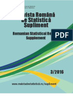 Revista Romana de Statistica Supliment nr.3 2016
