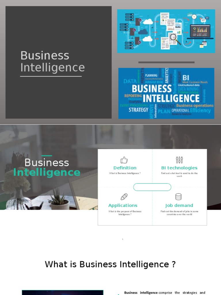 Business Intelligence Overview and Trends | PDF | Business Intelligence ...