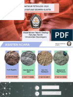 Batuan Sedimen Klastik 2020