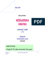 Inzenjerska Grafika I Dio