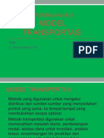 06 Model-Transportasi1