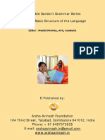 SanskritGrammar1BasicStructure PDF