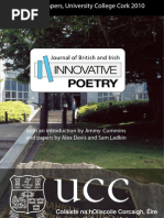 Download Journal of British and Irish Innovative Poetry Cork Launch Booklet by Gylphi Limited SN45509162 doc pdf