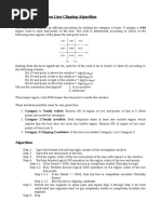 Midpoint Subdivision Line Clipping Algorithm