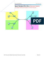 4.1.3.5 Packet Tracer - Configure Standard IPv4 ACLs - ILM PDF
