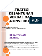 w12 - STRATEGI KESANTUNAN VERBAL DAN NONVERBAL